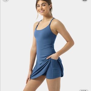 Halara everyday cloudful 2-in-1 activity exercise dress